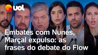 Debate Flow: 'Você está excluído do debate', 'vou invadir sua cabecinha' e mais frases