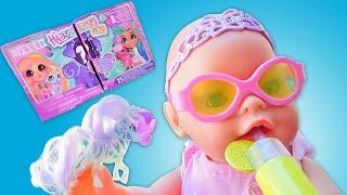 Spielspaß mit Baby Born. Puppen Video - Ein Haustier für Baby Born von "Hairdorables". Baby Puppen