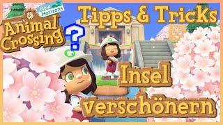 Tipps & Tricks: Insel verschönern + Inspirationen - Animal Crossing New Horizons