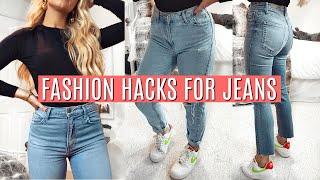 FASHION HACKS FOR JEANS!