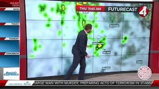 Rain Results in leak in KRON 4 Studio