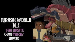 Chaos Theory Update + Skin pack // Jurassic world DLC Fan Update MINECRAFT ADDON