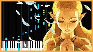 Main Theme - The Legend of Zelda: Breath of the Wild [Piano Tutorial] // Zebeldarebel