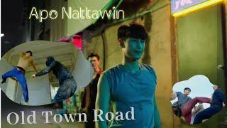 Apo Nattawin fighting Scenes ||Kinnporsche the Series || old town road ||