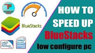 how to speed up bluestacks