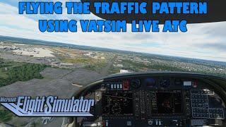 VATSIM ATC | How To Fly The Traffic Pattern | Flight Simulator 2020