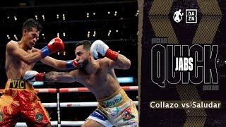 #QuickJabs - Puerto Rican, rising star, Oscar Collazo vs Victorio Saludar