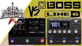 BOSS GT-1000CORE vs. Line 6 HX Stomp. Какой гитарный процессор лучше?