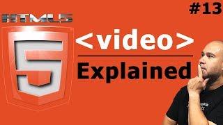 How To Embed Video in HTML - Video Tag Explained - Tutorial for Beginners