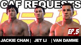 How to make Jet Li, Jackie Chan, JCVD in UFC 5 (CAF Formulas)