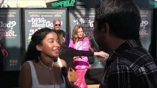 Jordyn Curet Carpet Interview at Premiere of Are You There God? It's Me, Margaret