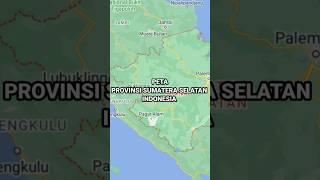 Peta Provinsi Sumatera Selatan Indonesia | AkuPeta