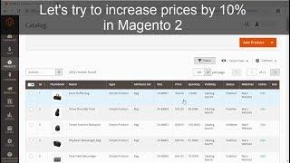 Increase Magento 2 Prices by Percentage in Bulk, by eMagicOne