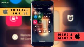 Install iOS 11 Themes On Xiaomi Device | MIUI 8 & MIUI 9 |  2018 | Redmi Note 4 | Redmi 4 | Redmi 5a