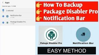 How to Download & Backup Package Disabler Pro & Notification Bar Apps