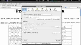 How to change IP address using a Proxy List