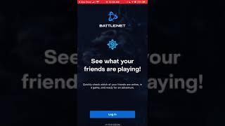 How to create an account in Battle.net app?