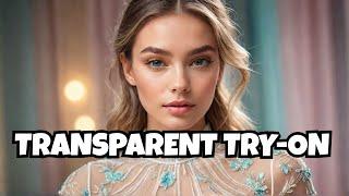 [4K] 2024 Transparent Try On Haul | Sheer Outfit Reveal | Get Ready With Me