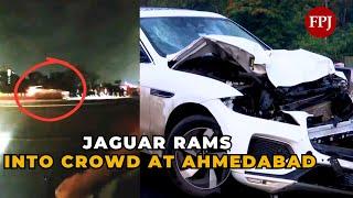 Terrifying Jaguar SUV Crash Kills 9: Caught on Camera in Ahmedabad