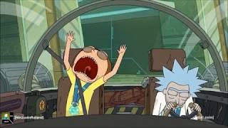 Rick and Morty Screaming