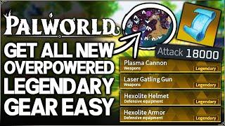 Palworld - How to Get ALL Legendary Feybreak Weapons & Armour FAST & EASY - Best Gear in Game Guide!