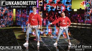 Funkanometry (Canadian Duo) Performs to "Shake Your Pants" - Qualifiers - World of Dance Season 3