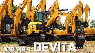 JCB 51R-1 Tracked Digger Mini Compact Zero Tail Swing Excavators Demo By Devita