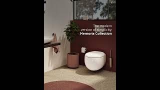 Elegant simplicity in our Memoria range...#VitrA #Memoria #BathroomInspo #bathroomdesigntips #vitra