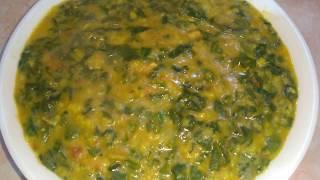 Dal Palak/Moong Dal Palak recipe