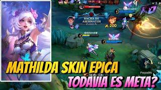 MATHILDA NUEVA SKIN EPICA DE MACHOTES CUANTOS DIAMANTES CUESTA MLBB ESP