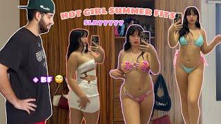 my boyfriend rates my scandalous summer fits  ft. white fox