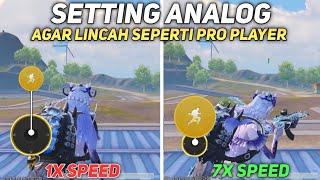 CARA SETTING KONTROL ANALOG PUBG MOBILE TERBAIK MOVEMENT SUPER LINCAH SEPERTI PRO PLAYER