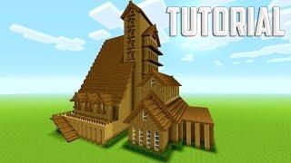 Minecraft Tutorial: How To Make A Big Mansion | Survival House [ Part 1 ]