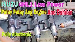 ISUZU 4HL1 Low Power Patay Patay Ang Makina Anong dahilan