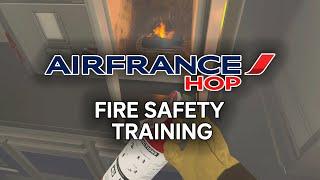 AirFrance HOP Fire Safety Training