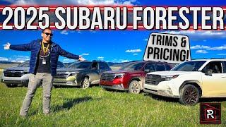 2025 Subaru Forester Detailed Tour & Walk Around With All Trim Levels & Pricing!