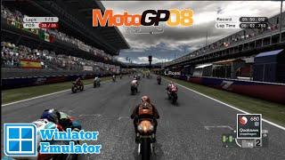 Winlator 8.0 R1 | Gameplay MotoGP 08 Mod 2024 | Test On Chip Snapdragon 680