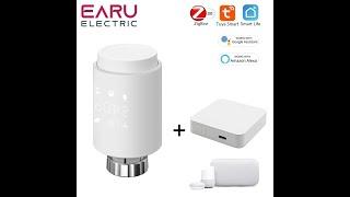 Review Tuya Smart ZigBee Radiator Actuator TRV Programmable Thermostatic 2024