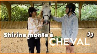 SHIRINE SUR UN CHEVAL  - ça ne se passe pas comme prévu