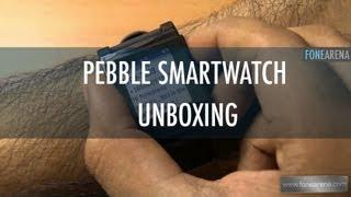 Pebble Smart Watch Unboxing and Demo