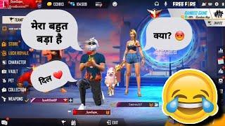 Raistar Live Propose To Girl Gamer || Mera Bahot Bada Hai Dil || Tum Single Ho|| Free Fire