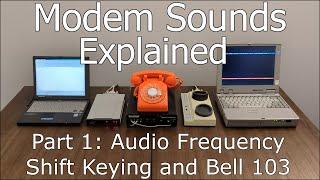 Modem Sounds Explained, Part 1: Audio Frequency Shift Keying and Bell 103