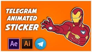 Telegram Animated Sticker Tutorial | Malayalam