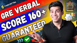 New GRE Verbal: 10 Tips and Strategies to score 160+ | Tricks Revealed - No Coaching Needed