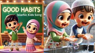 Let's learn Good Habits to Please Allah | Islamic Songs for Kids | Islamic Cartoons for Kids