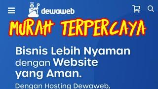 How to buy the best cheap hosting and domain at Dewaweb #hostingmurah #dewaweb