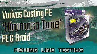 Varivas Casting PE 'Hiramasa Tune' PE6 - The most expensive line we have ever tested!