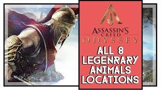 Assassin's Creed Odyssey All Legendary Animals Locations