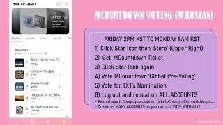 Tutorial on how to use WHOSFAN APP AND MWAVE (MCountdown)