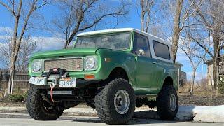 REVIEW|The forgotten 4x4 BEAST! 1971 international scout 800b